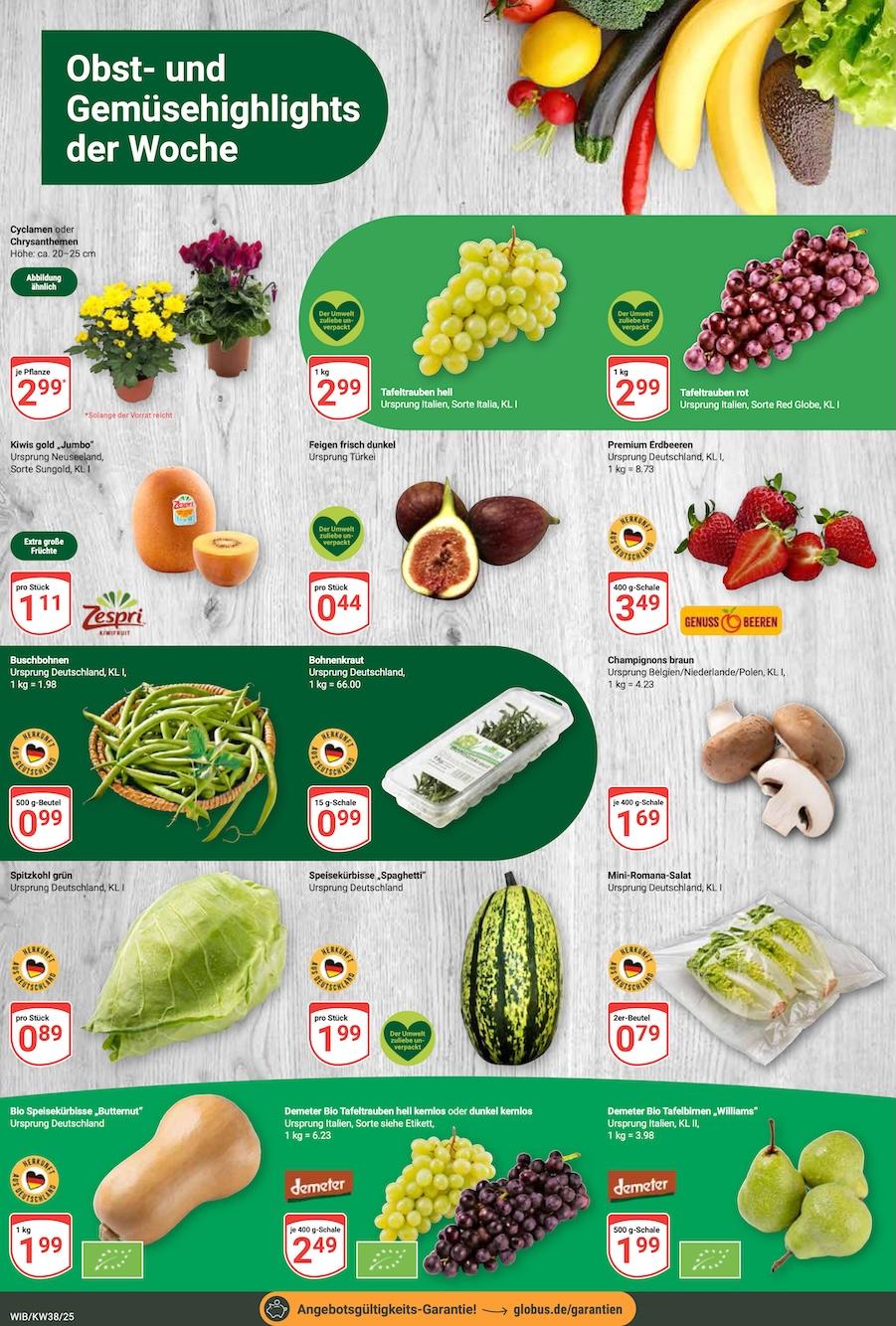 Globus Aktueller Prospekt ab Montag Seite 6