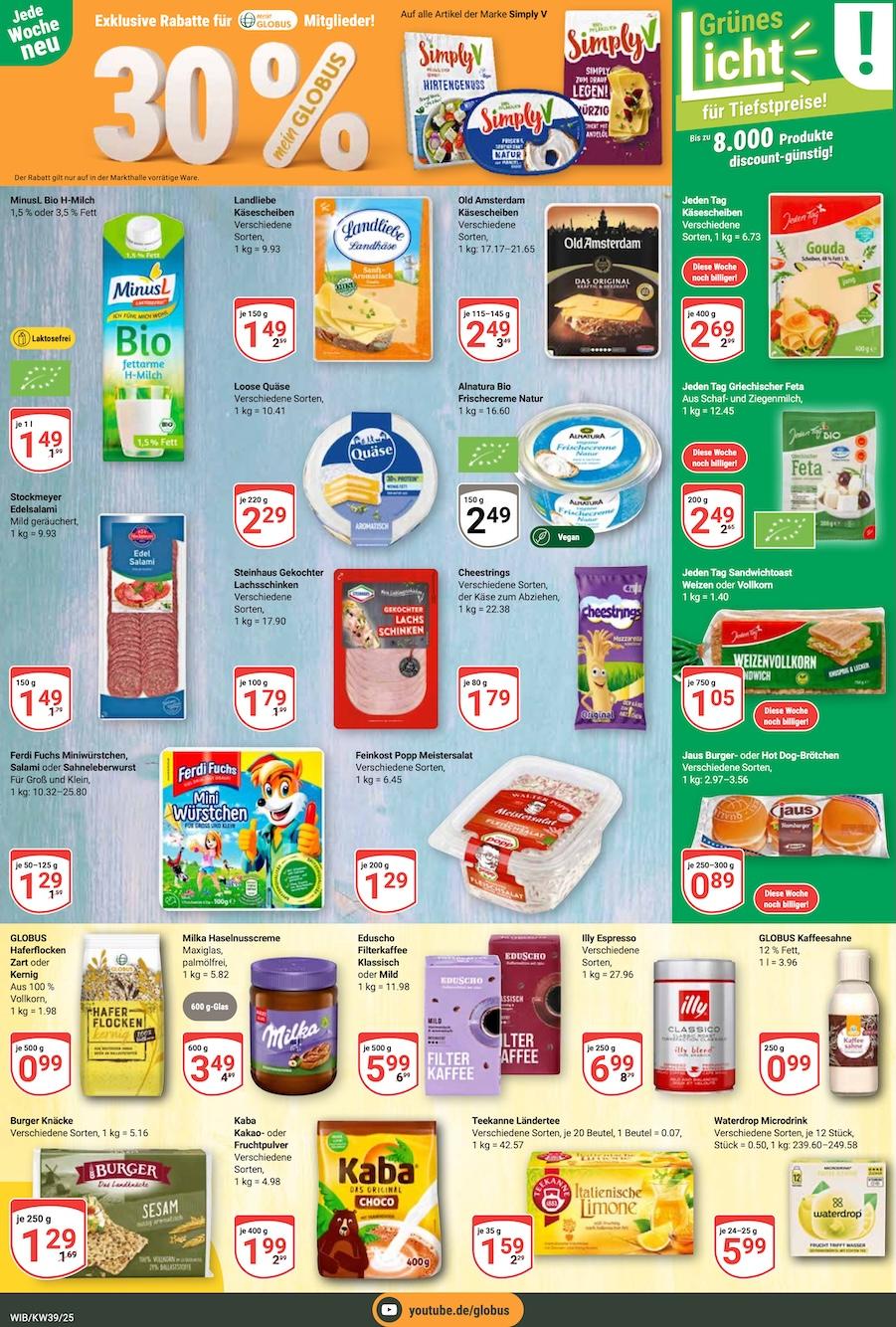 Globus Aktueller Prospekt ab Montag Seite 14