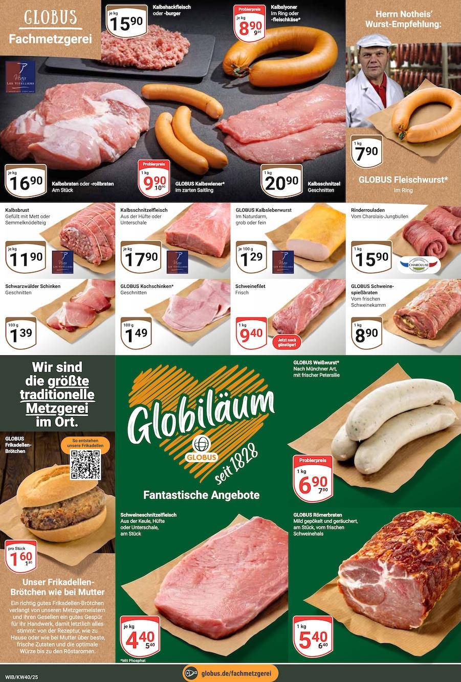 Globus Aktueller Prospekt ab Montag Seite 10