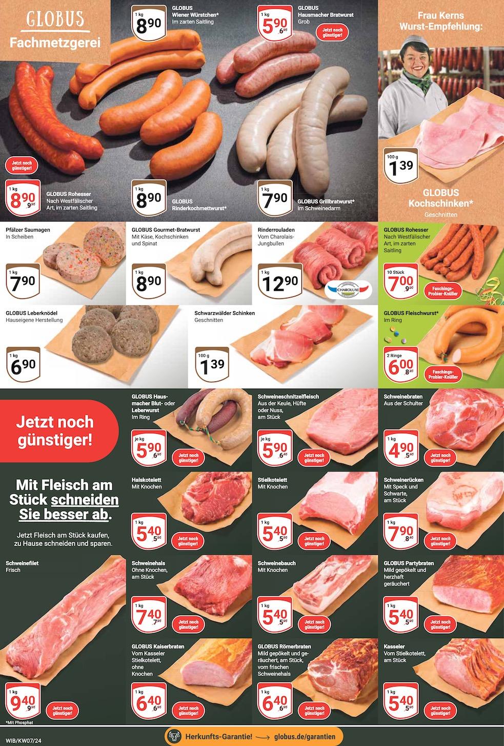 Globus Aktueller Prospekt ab Montag Seite 10