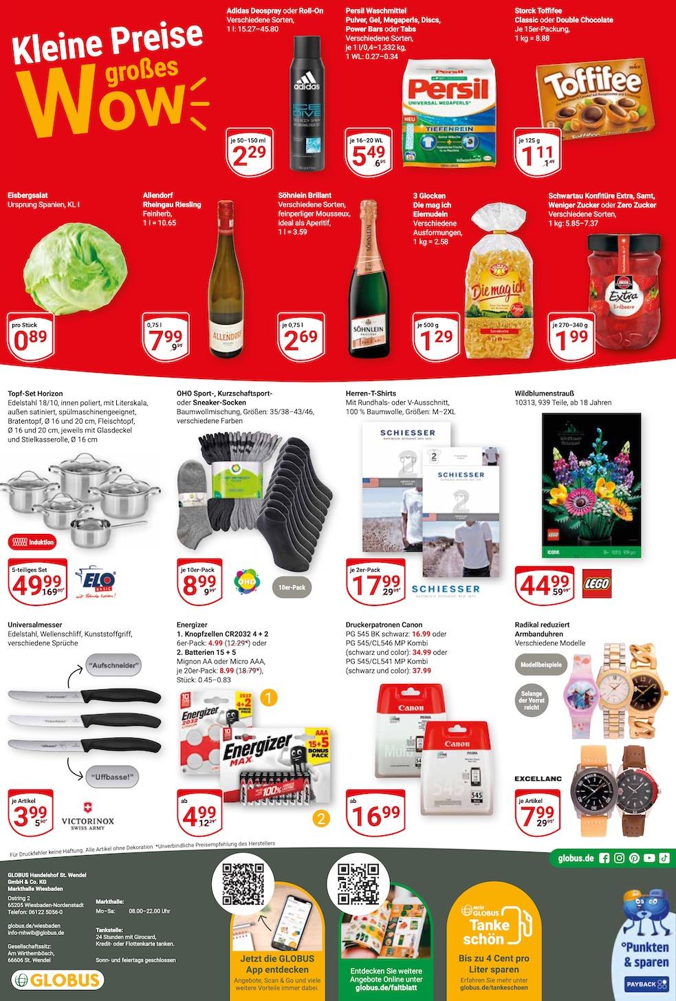 Globus Aktueller Prospekt ab Montag Seite 22