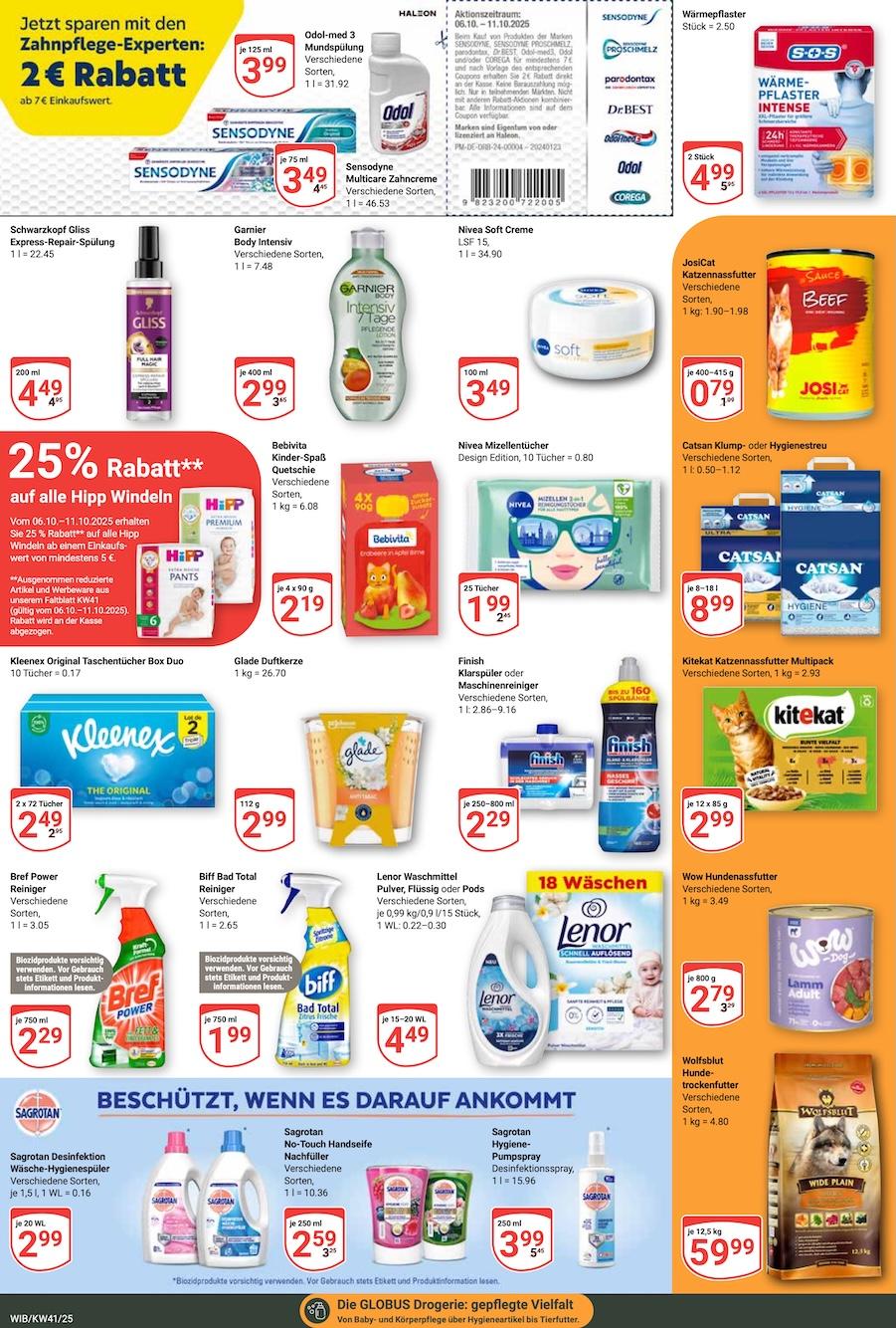 Globus Aktueller Prospekt ab Montag Seite 19
