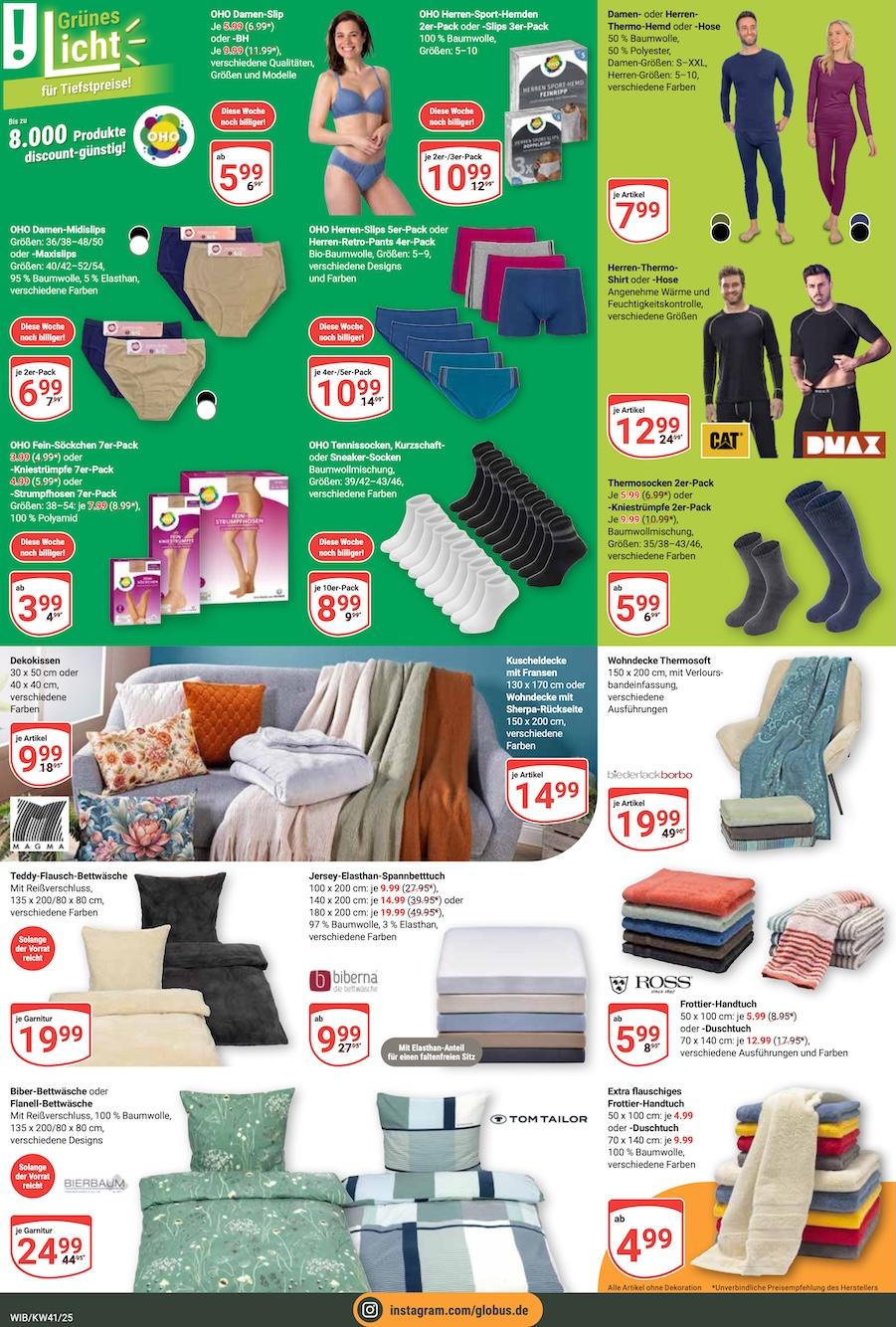 Globus Aktueller Prospekt ab Montag Seite 25