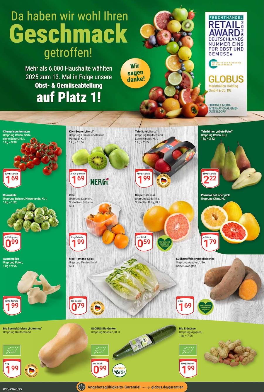 Globus Aktueller Prospekt ab Montag Seite 10