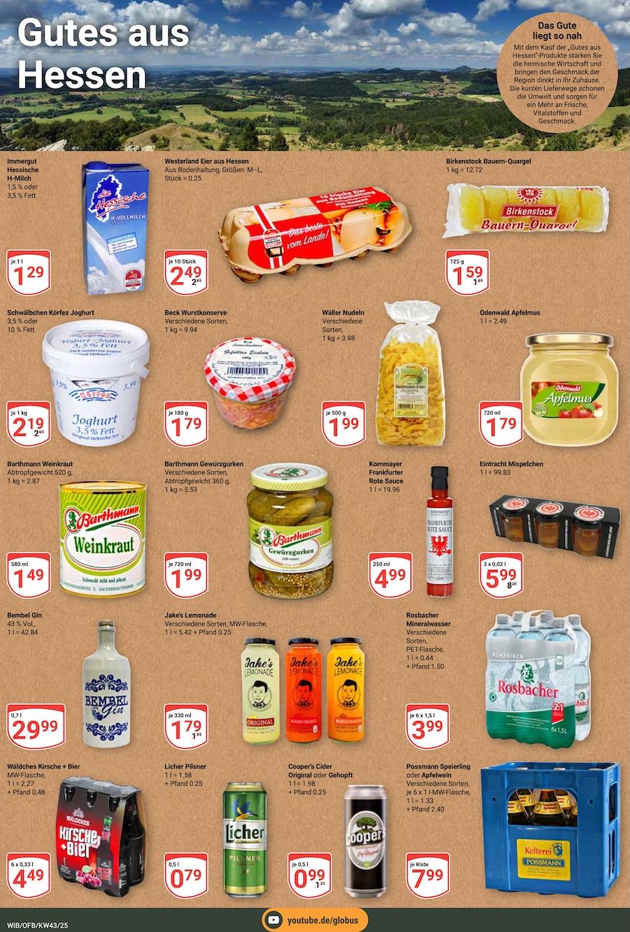 Globus Aktueller Prospekt ab Montag Seite 19