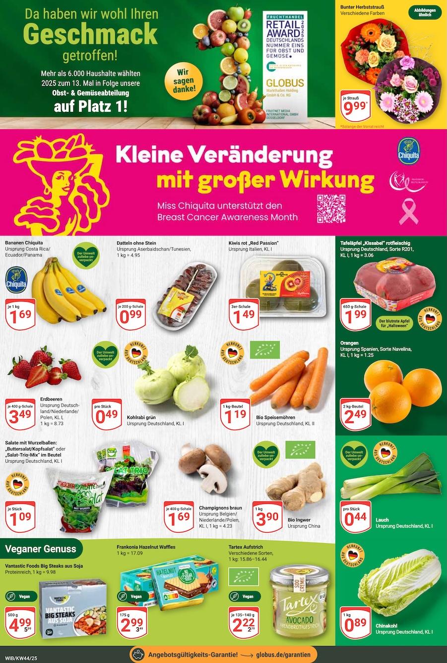 Globus Aktueller Prospekt ab Montag Seite 10
