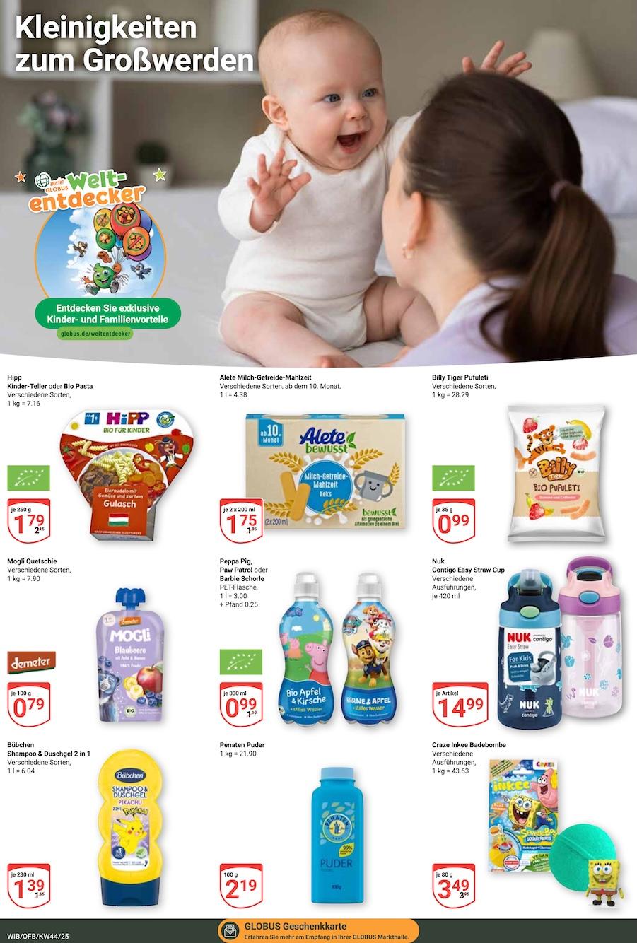 Globus Aktueller Prospekt ab Montag Seite 25