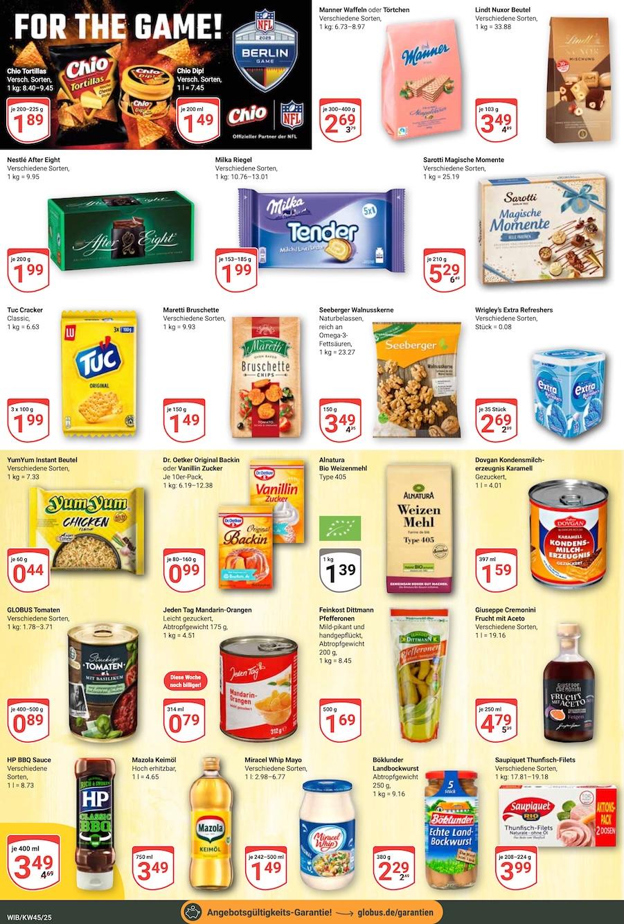 Globus Aktueller Prospekt ab Montag Seite 14