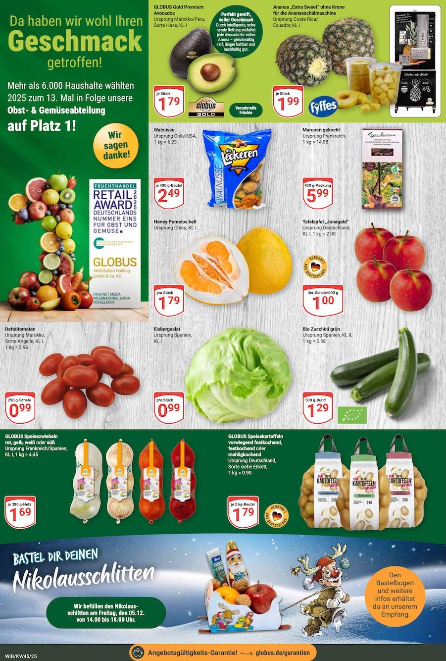 Globus Aktueller Prospekt ab Montag Seite 6