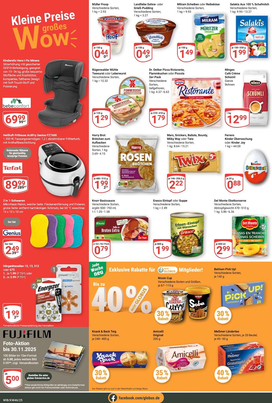 Globus Aktueller Prospekt ab Montag Seite 2