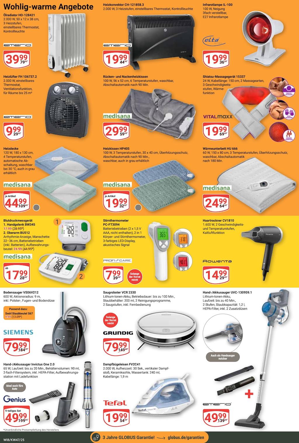Globus Aktueller Prospekt ab Montag Seite 26