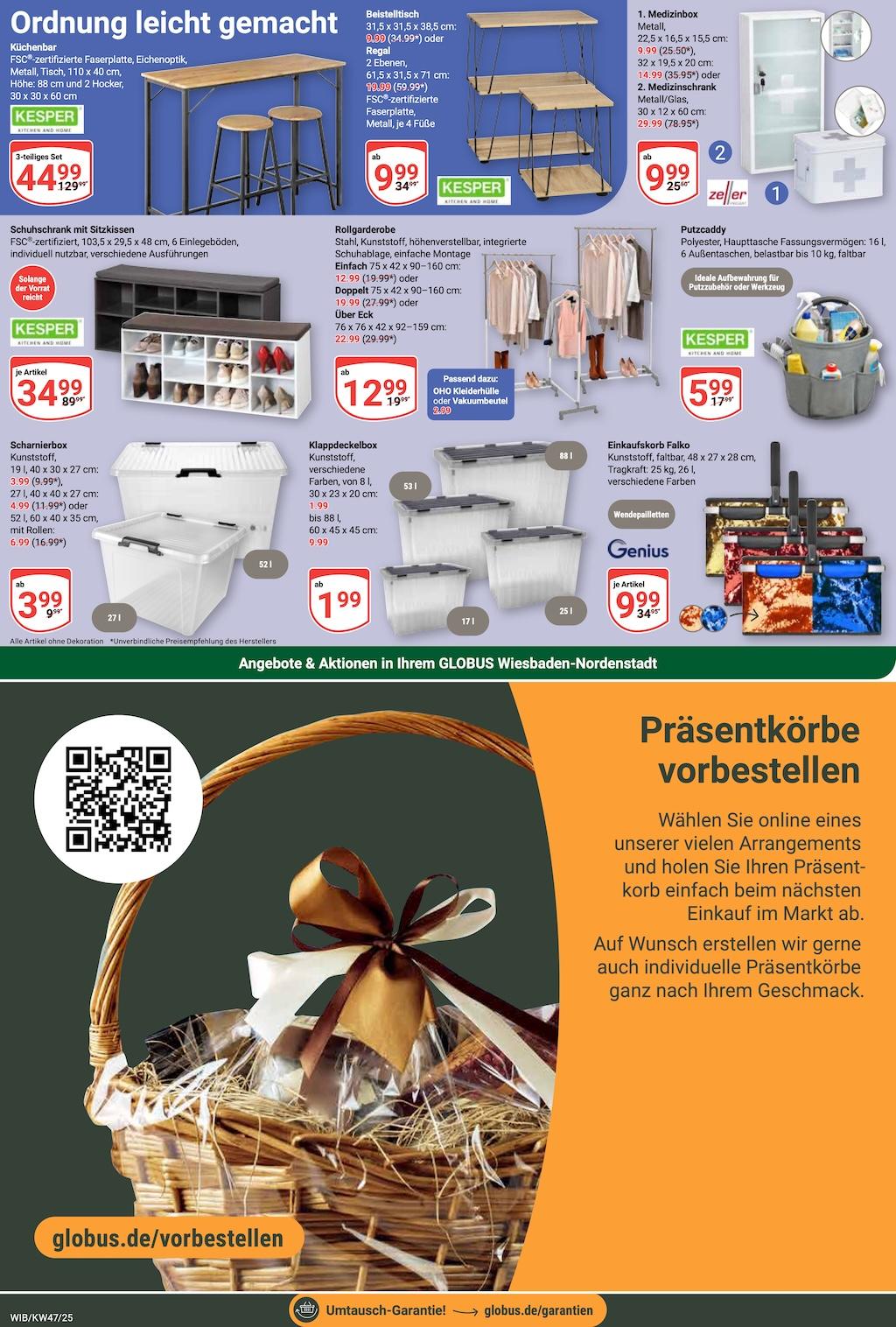 Globus Aktueller Prospekt ab Montag Seite 27