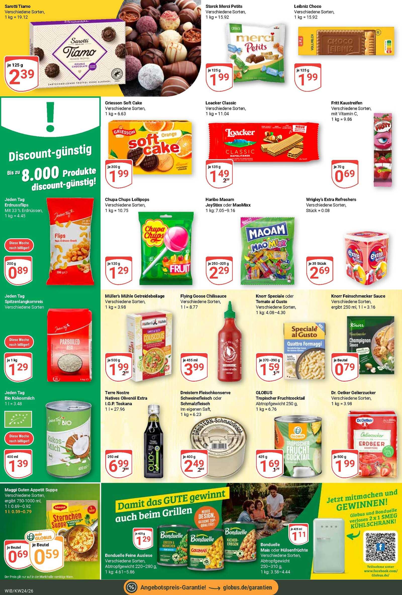 Globus Aktueller Prospekt ab Montag Seite 18