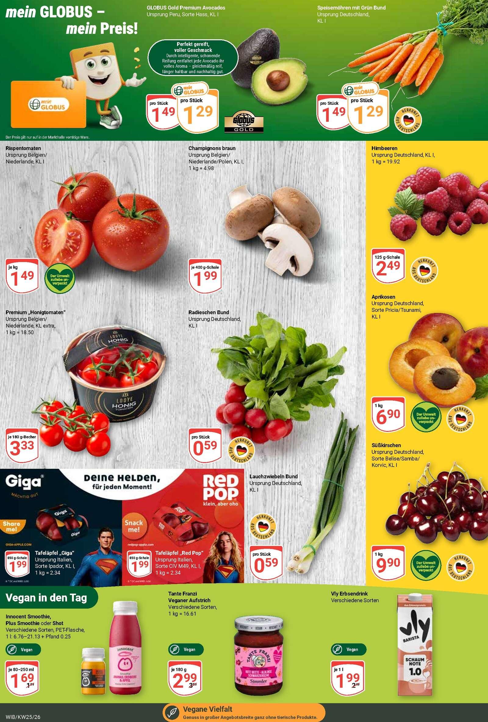 Globus Aktueller Prospekt ab Montag Seite 10