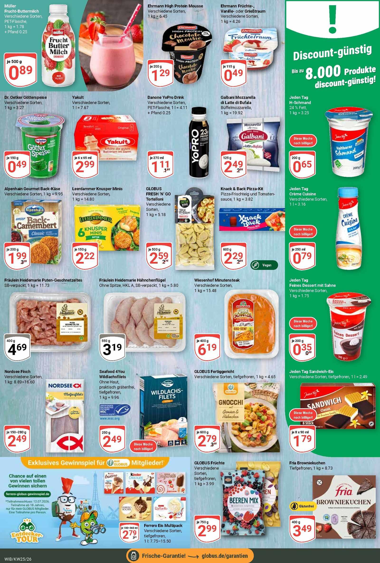 Globus Aktueller Prospekt ab Montag Seite 15