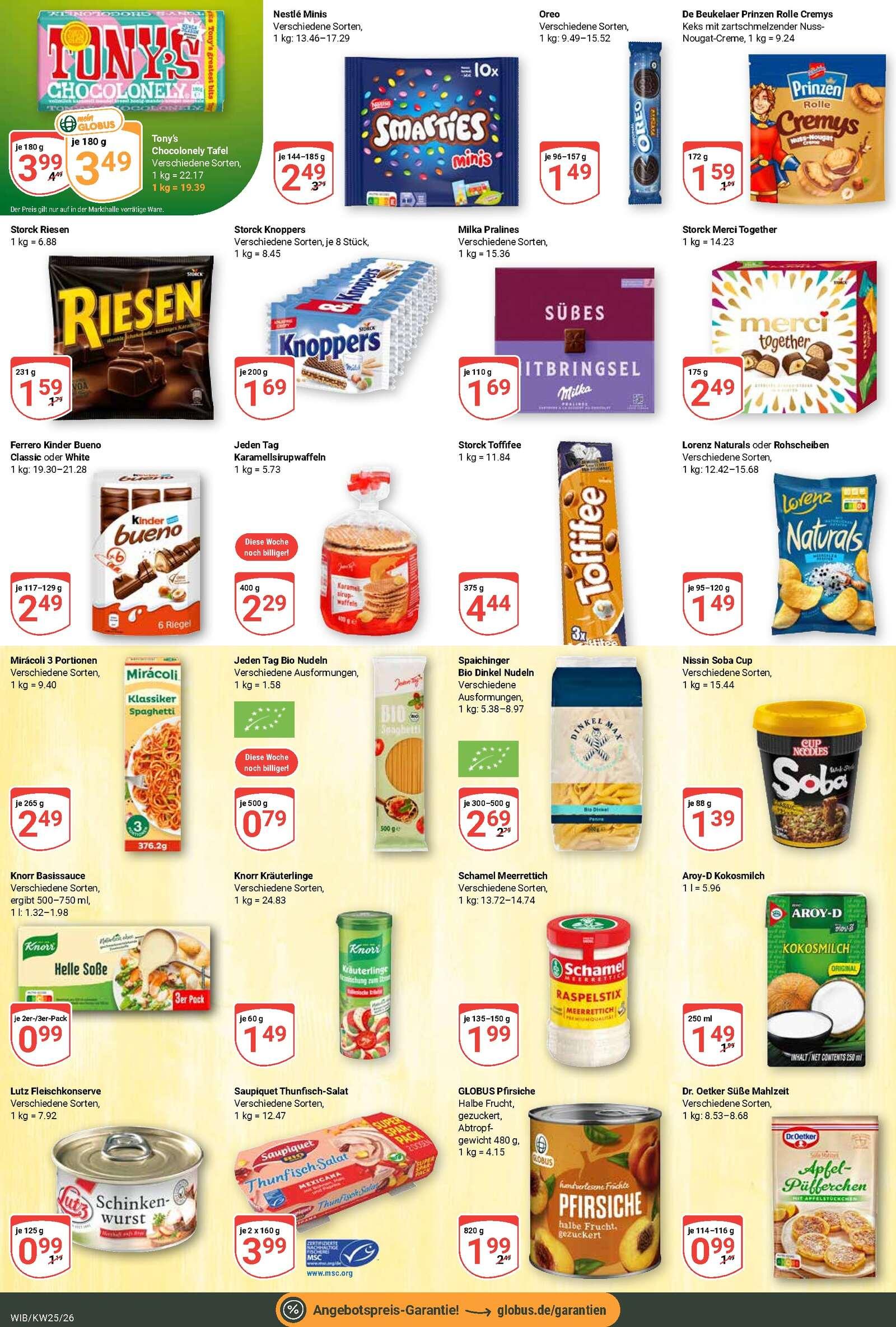 Globus Aktueller Prospekt ab Montag Seite 18