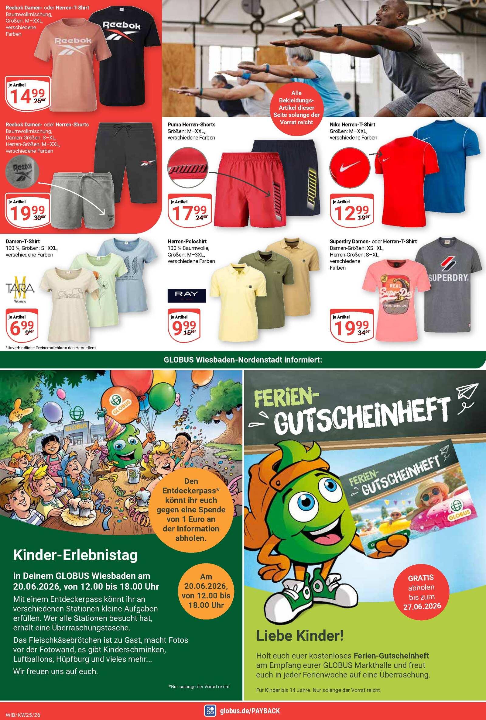 Globus Aktueller Prospekt ab Montag Seite 29
