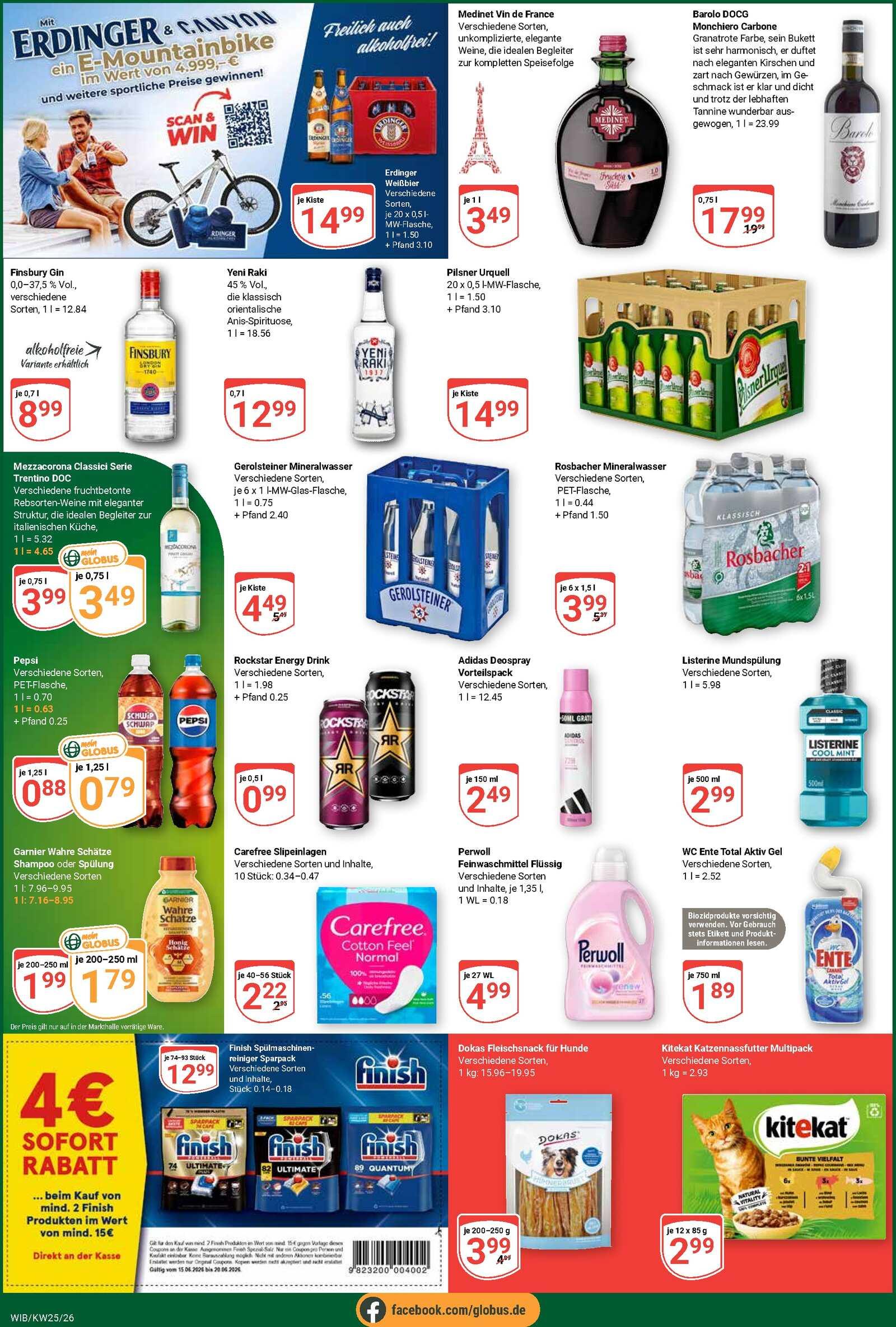 Globus Aktueller Prospekt ab Montag Seite 9