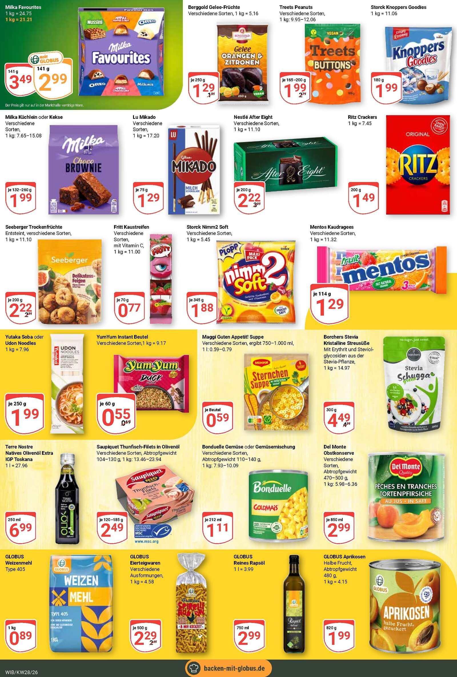 Globus Aktueller Prospekt ab Montag Seite 18
