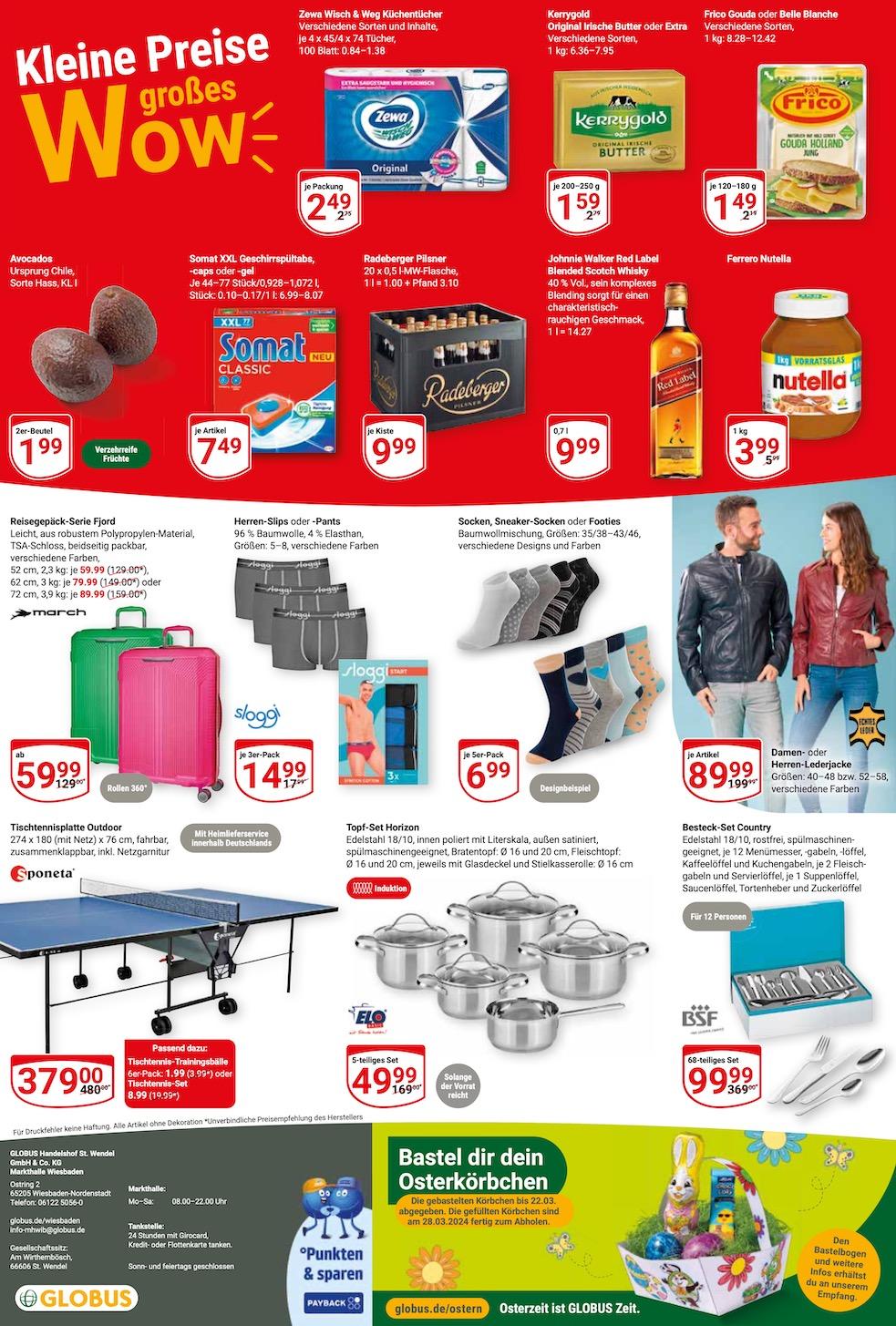 Globus Aktueller Prospekt ab Montag Seite 20