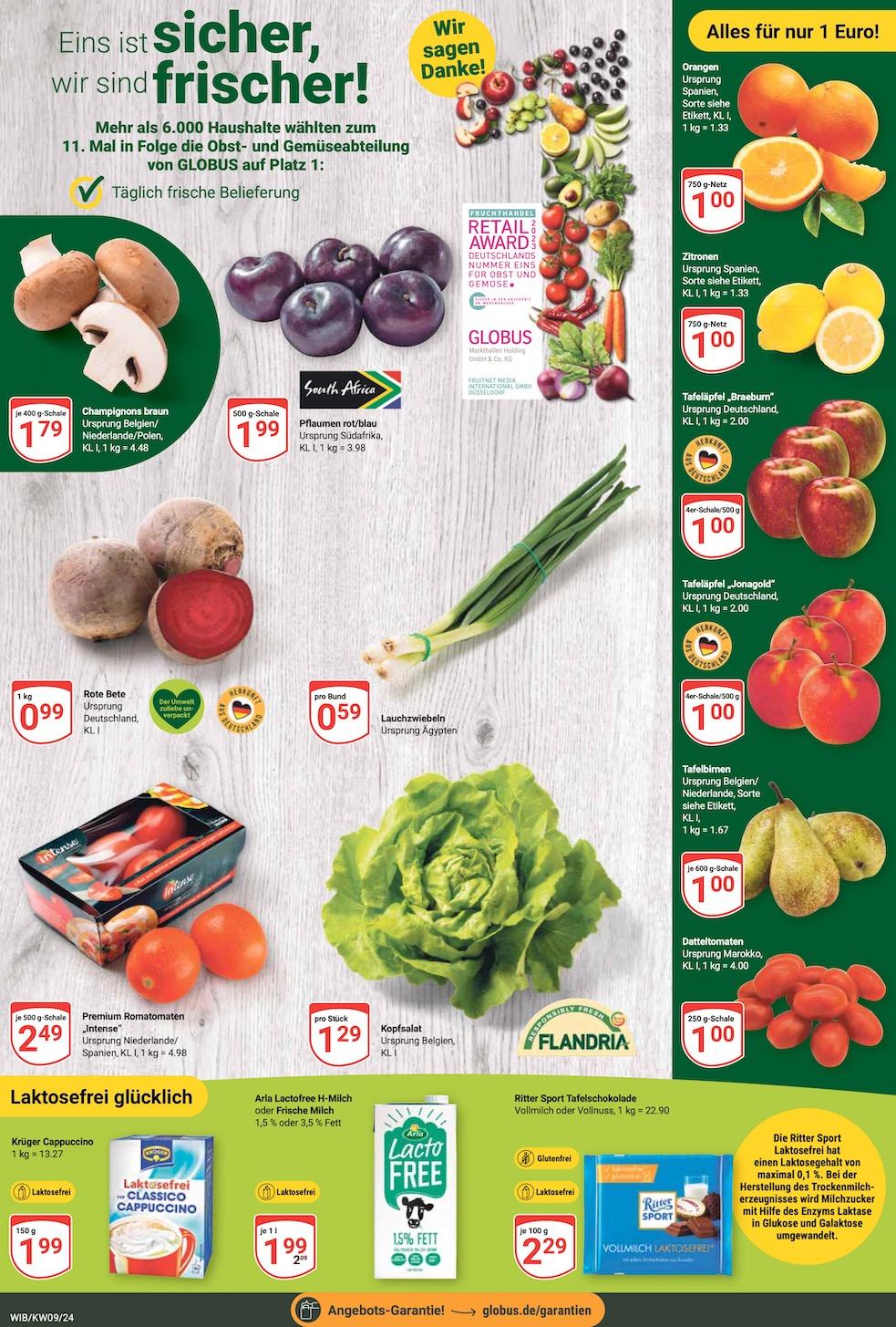 Globus Aktueller Prospekt ab Montag Seite 6