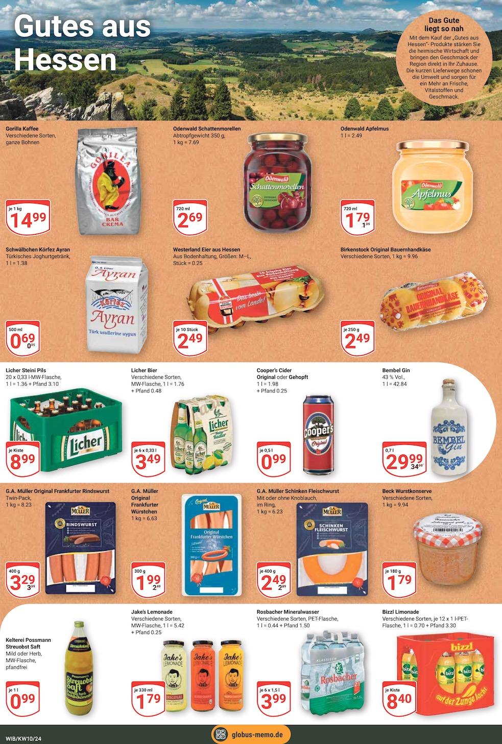 Globus Aktueller Prospekt ab Montag Seite 11