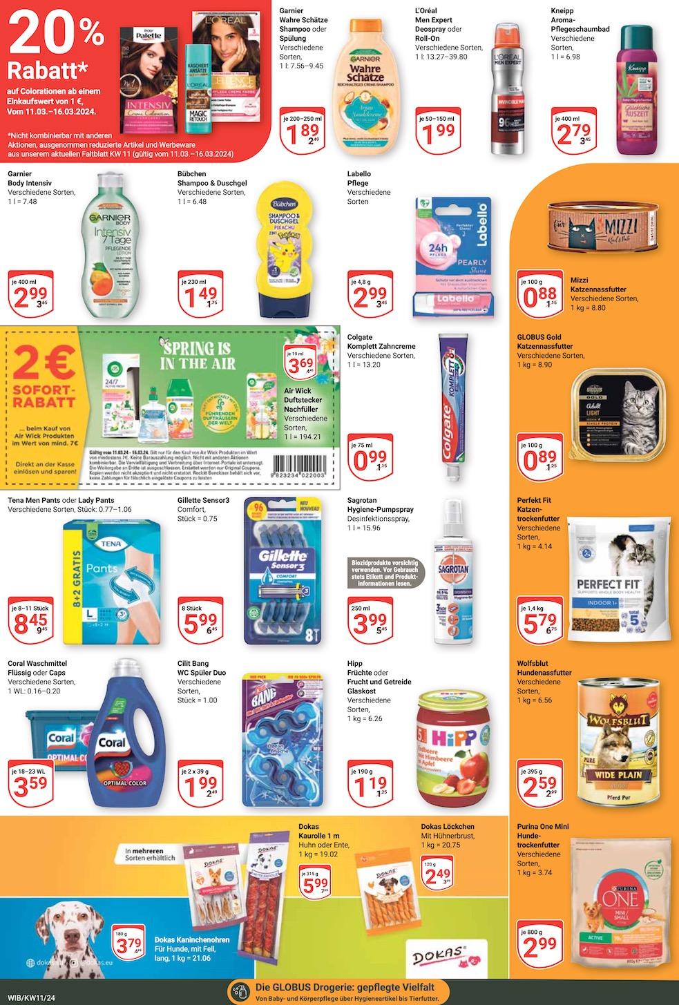 Globus Aktueller Prospekt ab Montag Seite 18