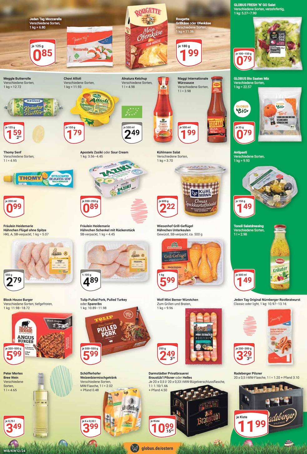 Globus Aktueller Prospekt ab Montag Seite 12