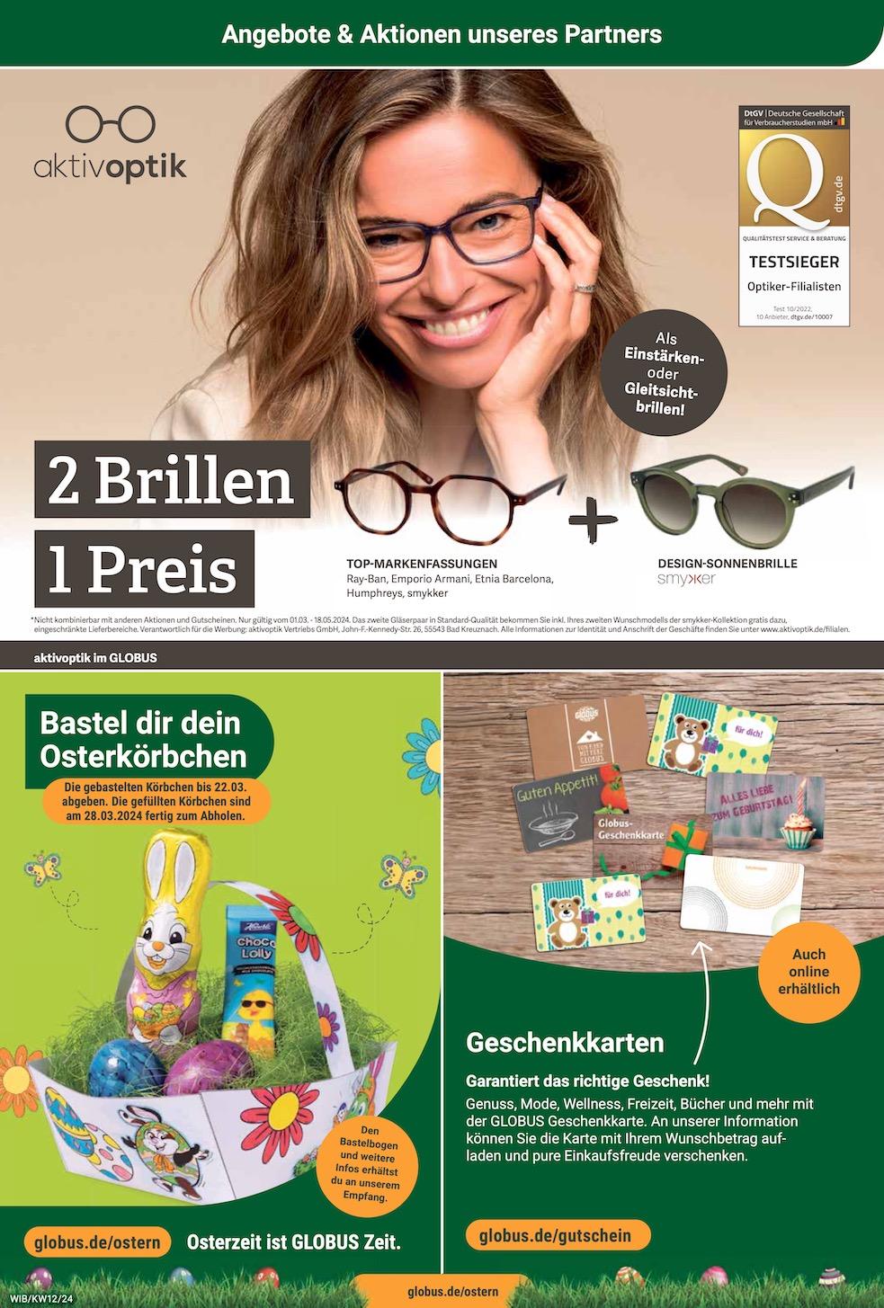 Globus Aktueller Prospekt ab Montag Seite 28
