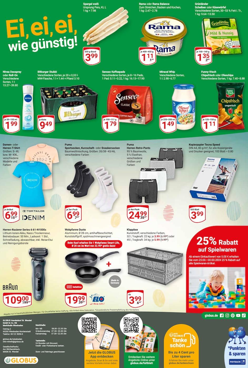 Globus Aktueller Prospekt ab Montag Seite 30