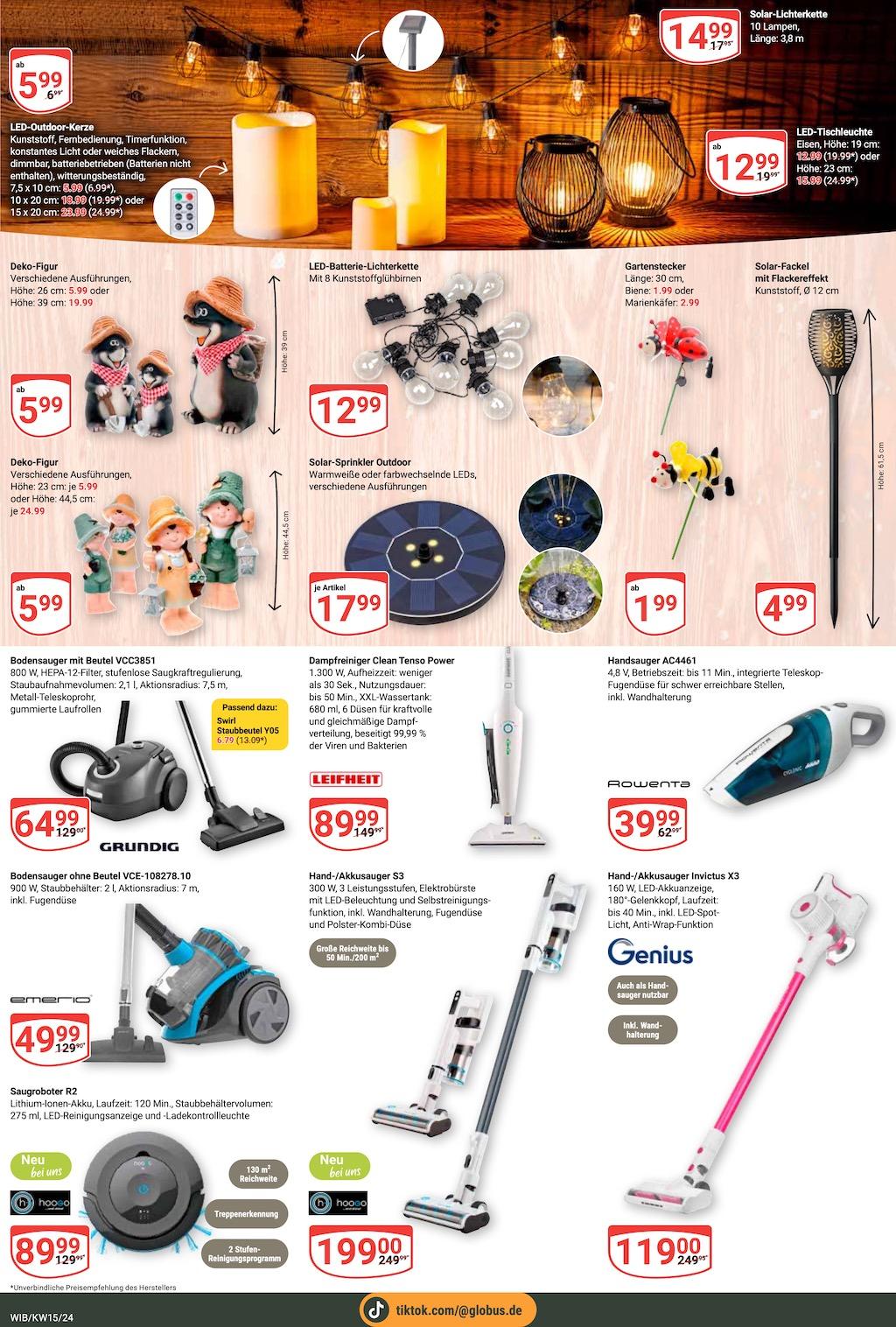 Globus Aktueller Prospekt ab Montag Seite 18