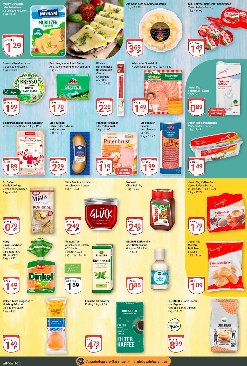 Globus Aktueller Prospekt ab Montag Seite 9