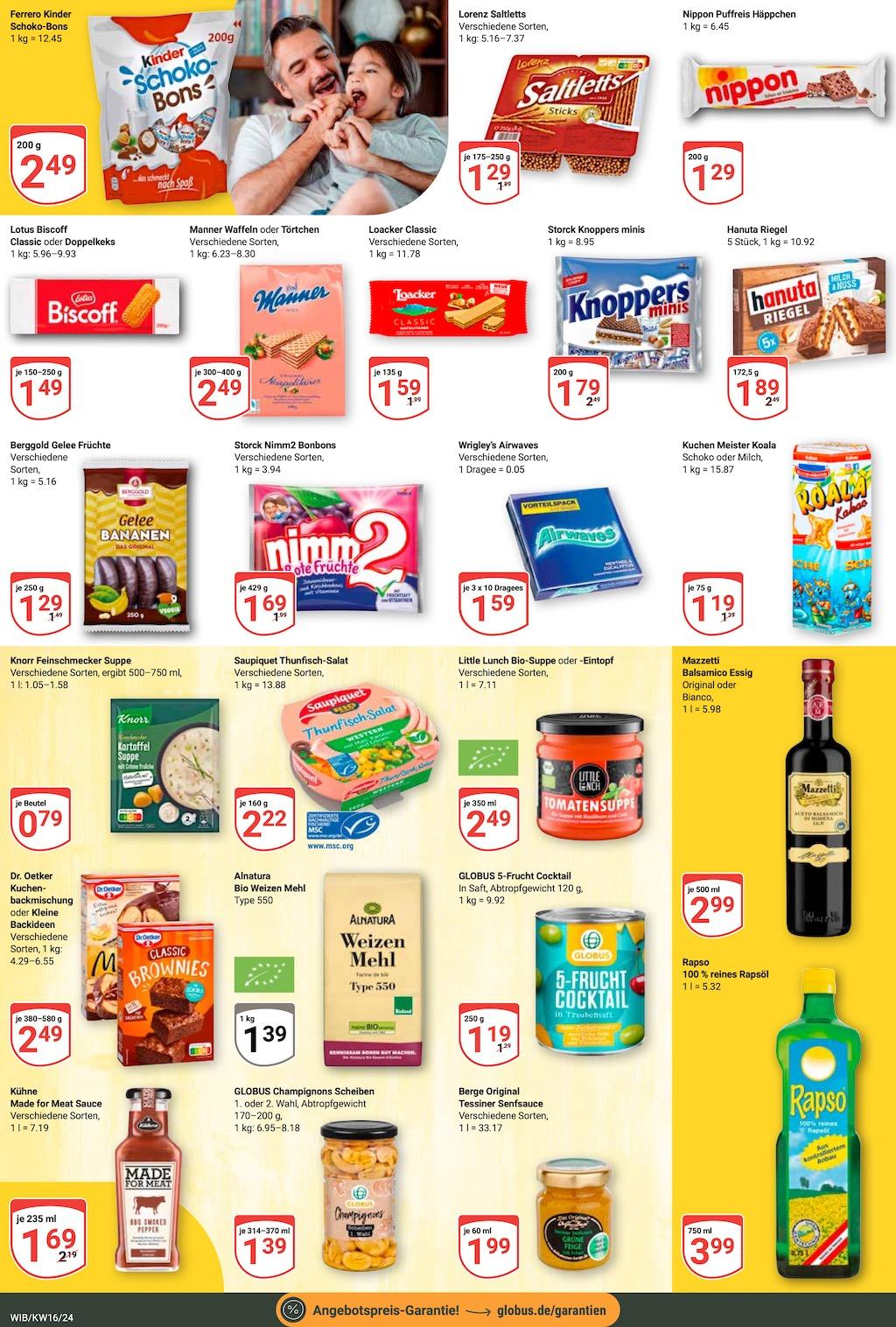 Globus Aktueller Prospekt ab Montag Seite 13