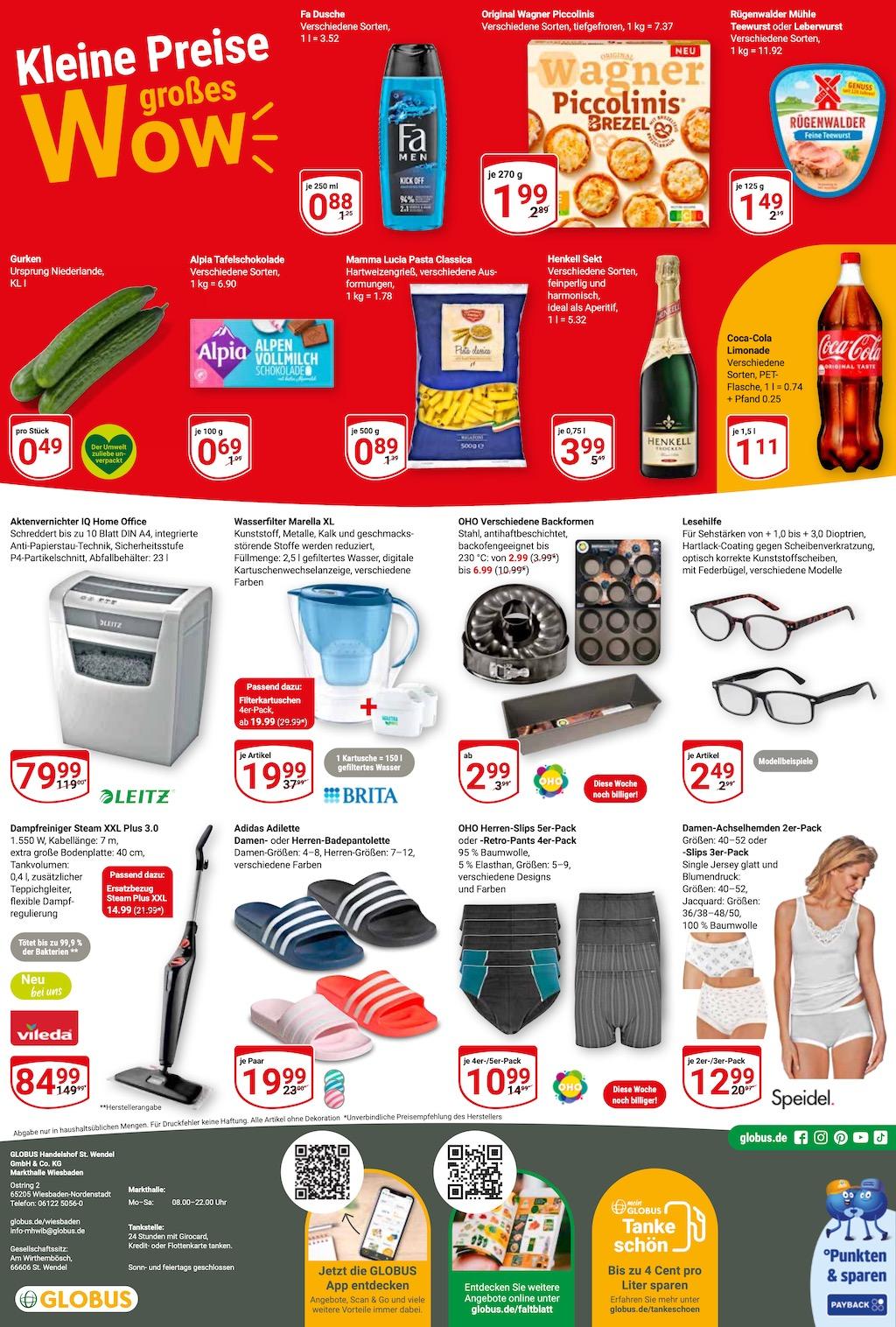 Globus Aktueller Prospekt ab Montag Seite 24