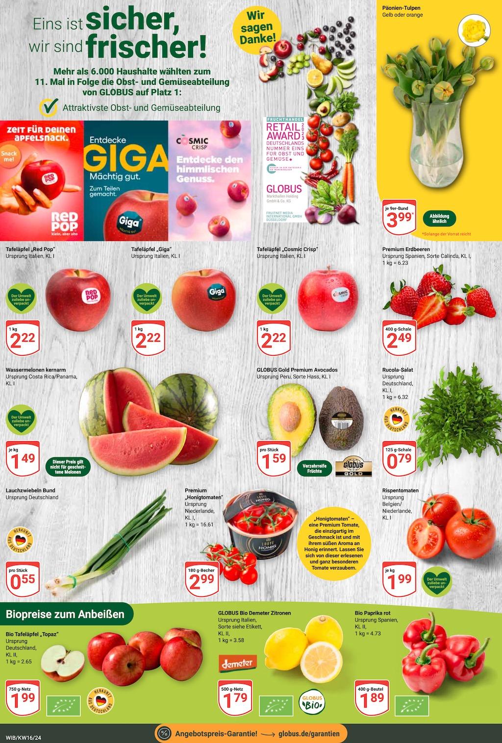 Globus Aktueller Prospekt ab Montag Seite 4