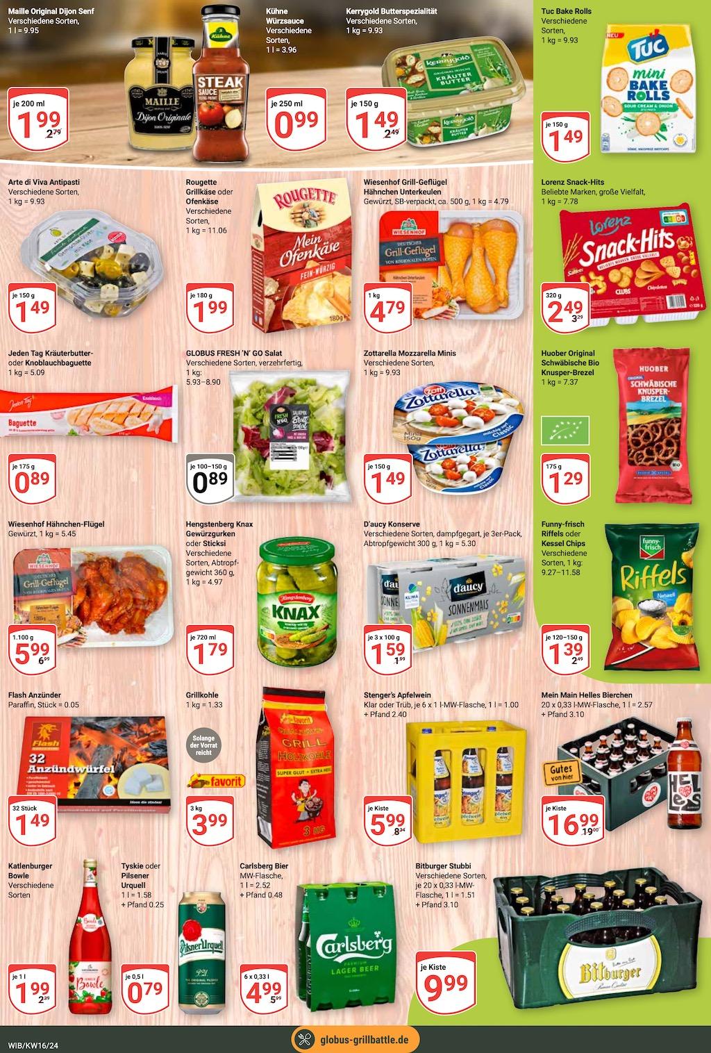 Globus Aktueller Prospekt ab Montag Seite 9
