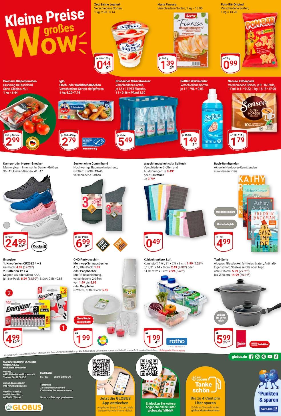 Globus Aktueller Prospekt ab Montag Seite 18