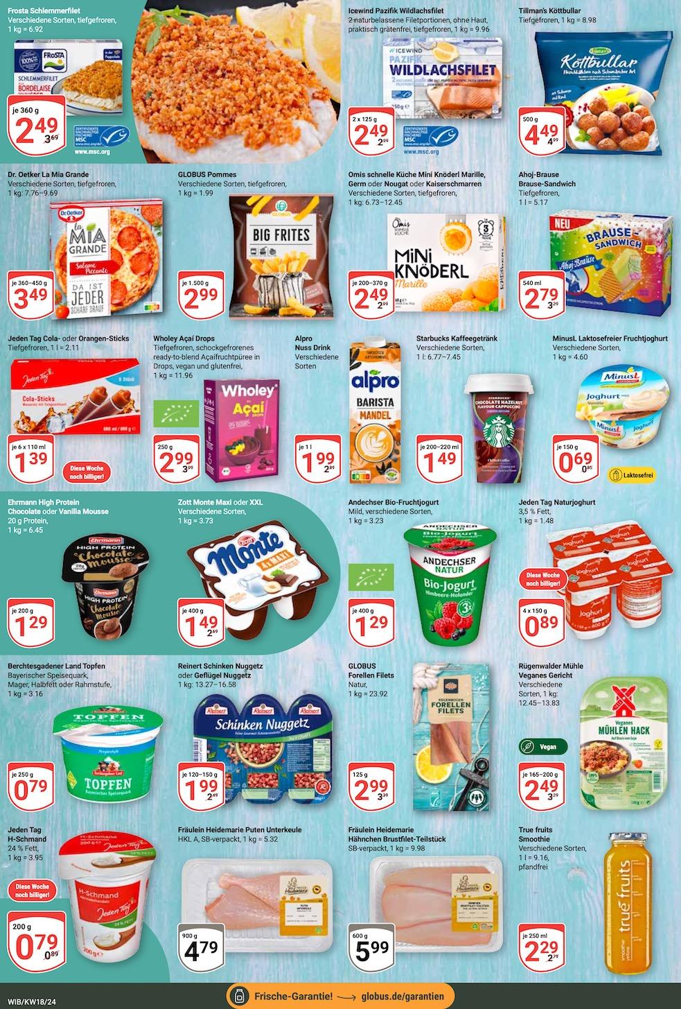 Globus Aktueller Prospekt ab Montag Seite 12