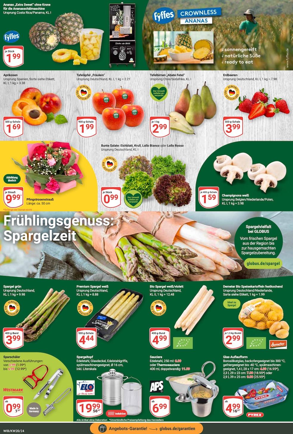 Globus Aktueller Prospekt ab Montag Seite 10