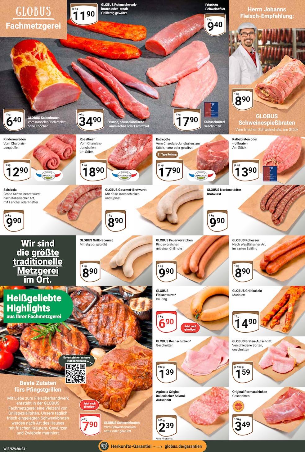 Globus Aktueller Prospekt ab Montag Seite 13