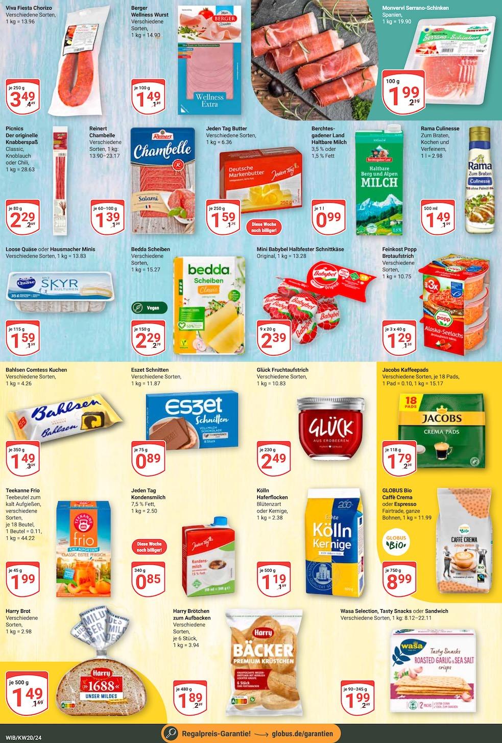 Globus Aktueller Prospekt ab Montag Seite 16
