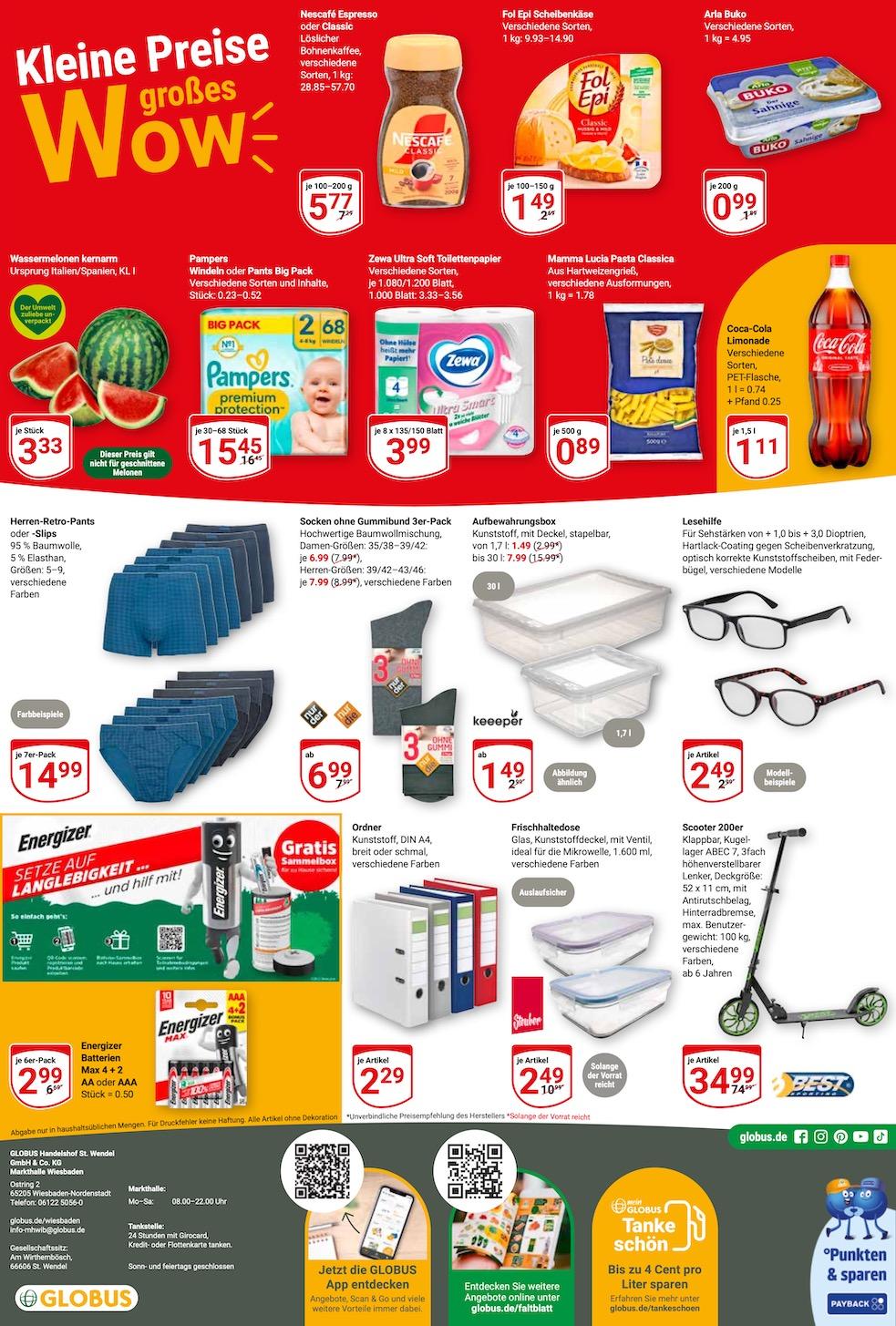 Globus Aktueller Prospekt ab Montag Seite 28