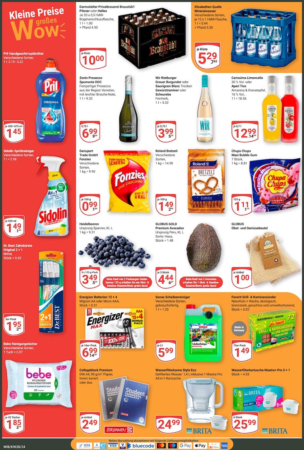Globus Aktueller Prospekt ab Montag Seite 4