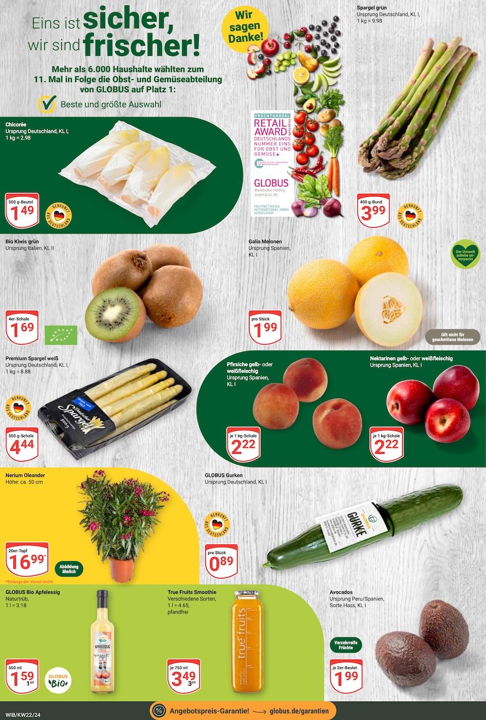 Globus Aktueller Prospekt ab Montag Seite 4