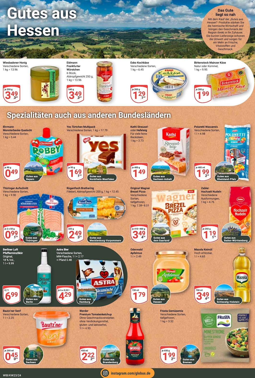 Globus Aktueller Prospekt ab Montag Seite 10