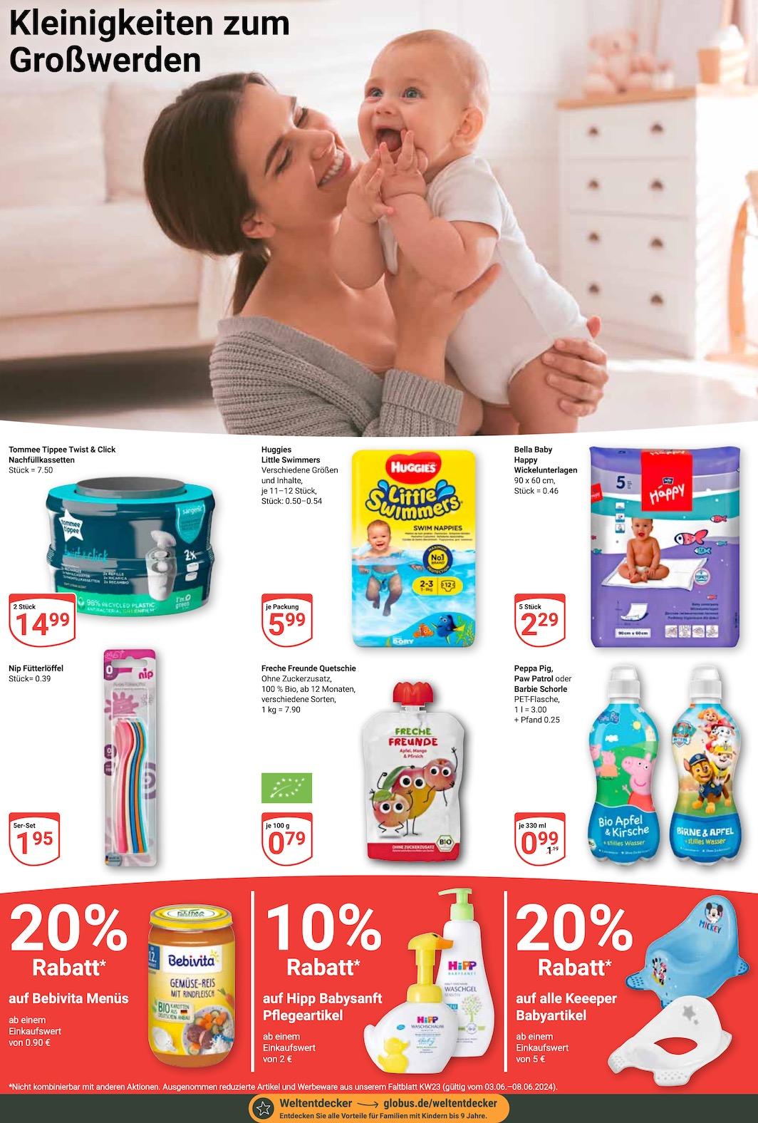 Globus Aktueller Prospekt ab Montag Seite 16