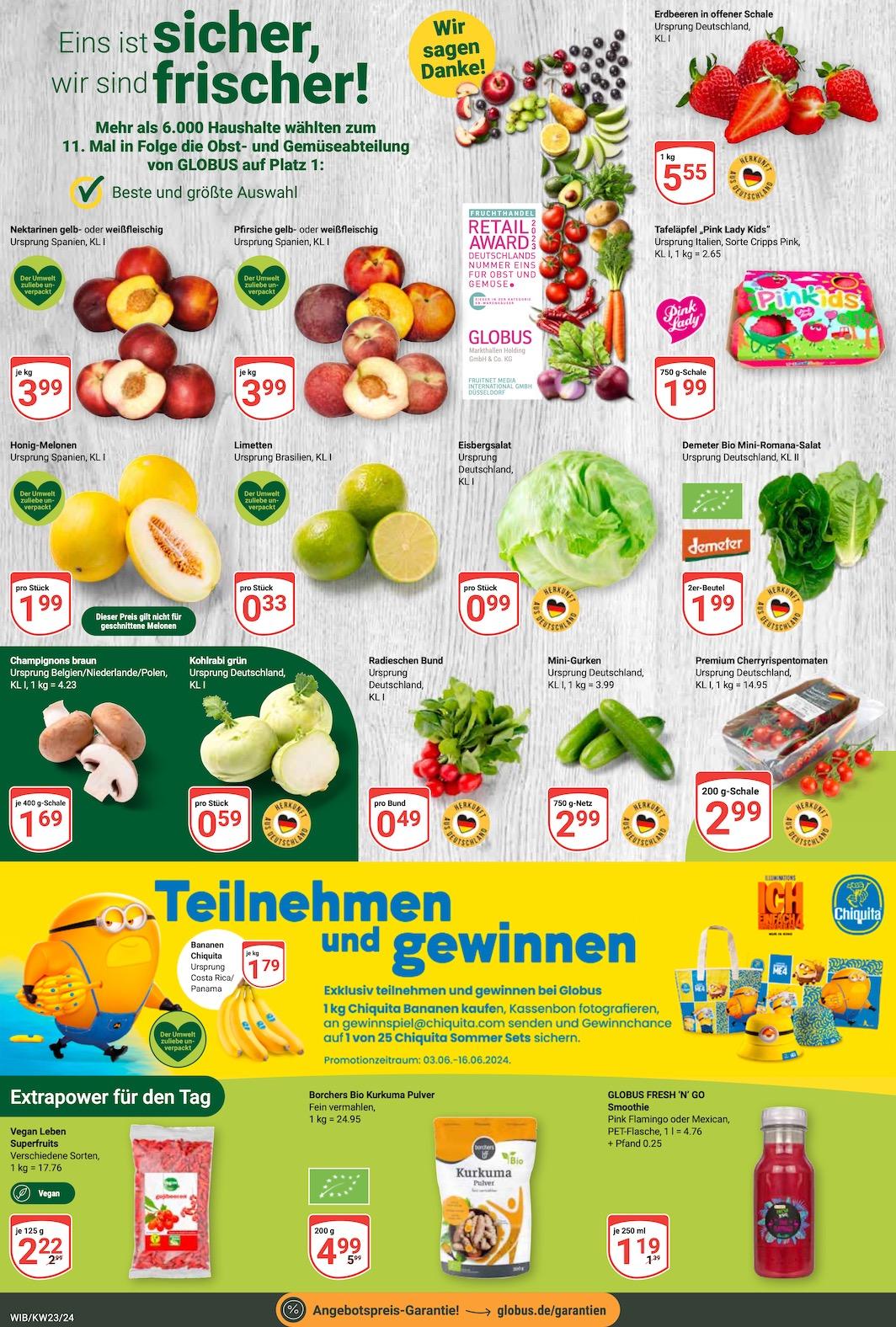 Globus Aktueller Prospekt ab Montag Seite 4