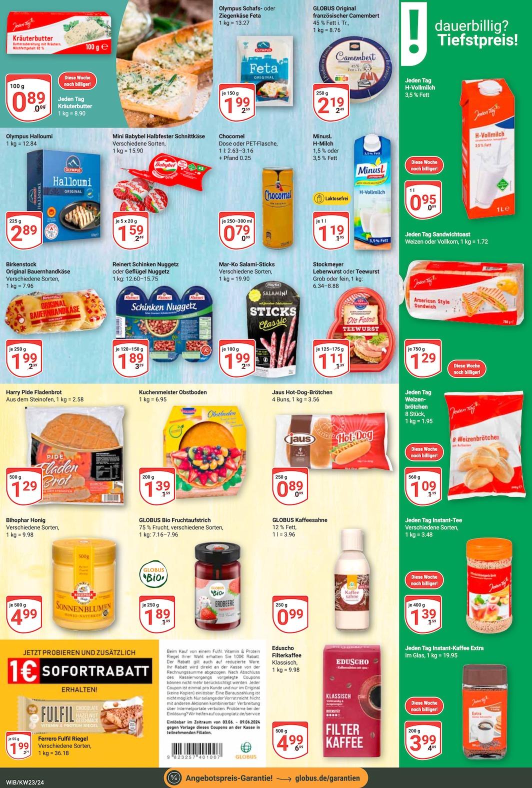 Globus Aktueller Prospekt ab Montag Seite 9