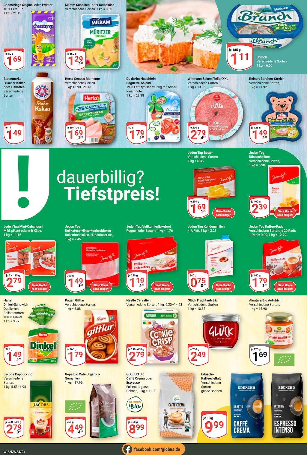 Globus Aktueller Prospekt ab Montag Seite 13