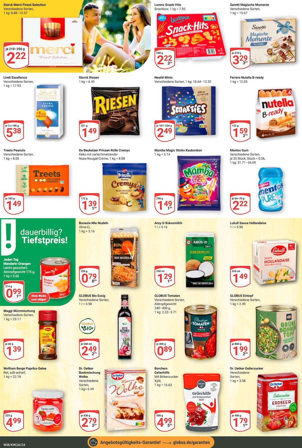 Globus Aktueller Prospekt ab Montag Seite 14